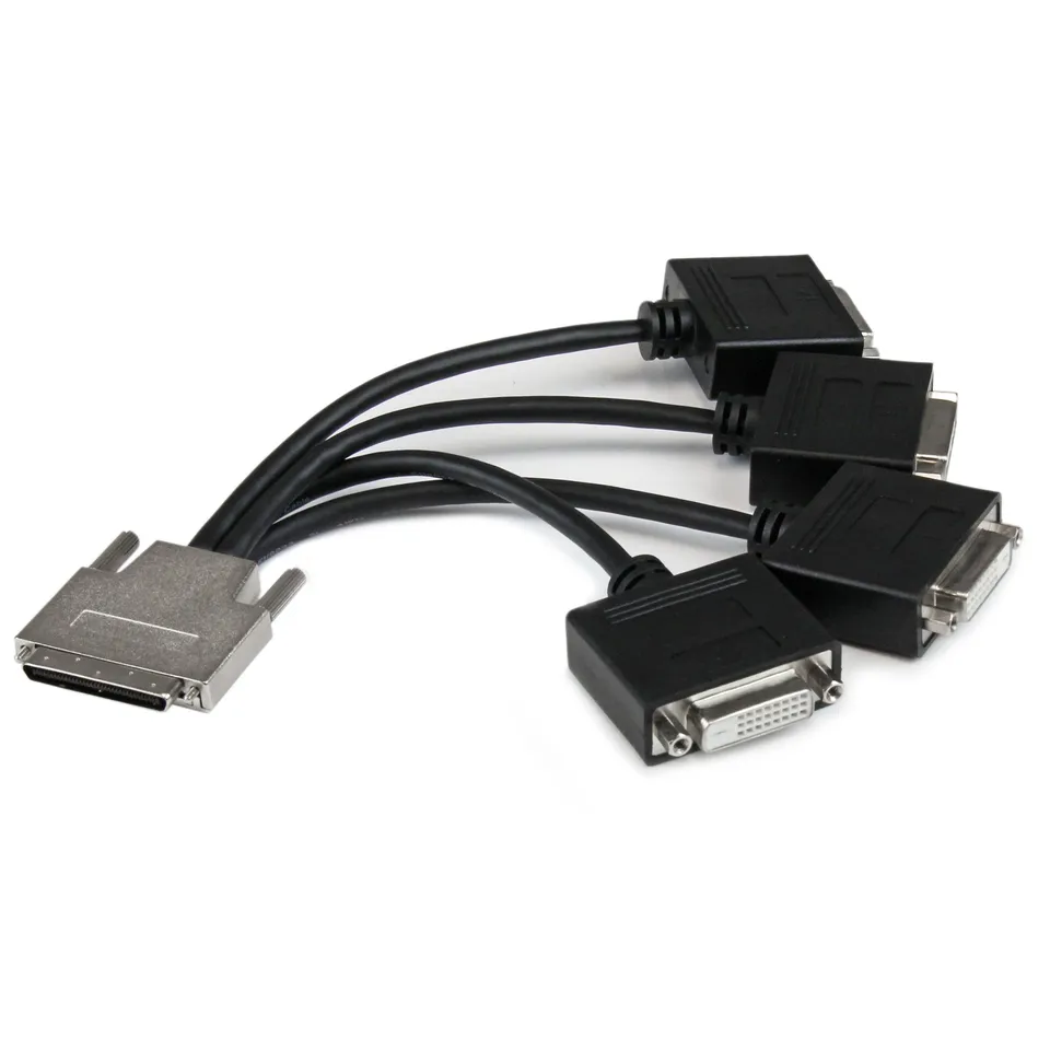 startech-com-vhdci24dvi-c-ble-r-partiteur-vhdci-68-broches-vers-4x-dvi-d-femelle image 1