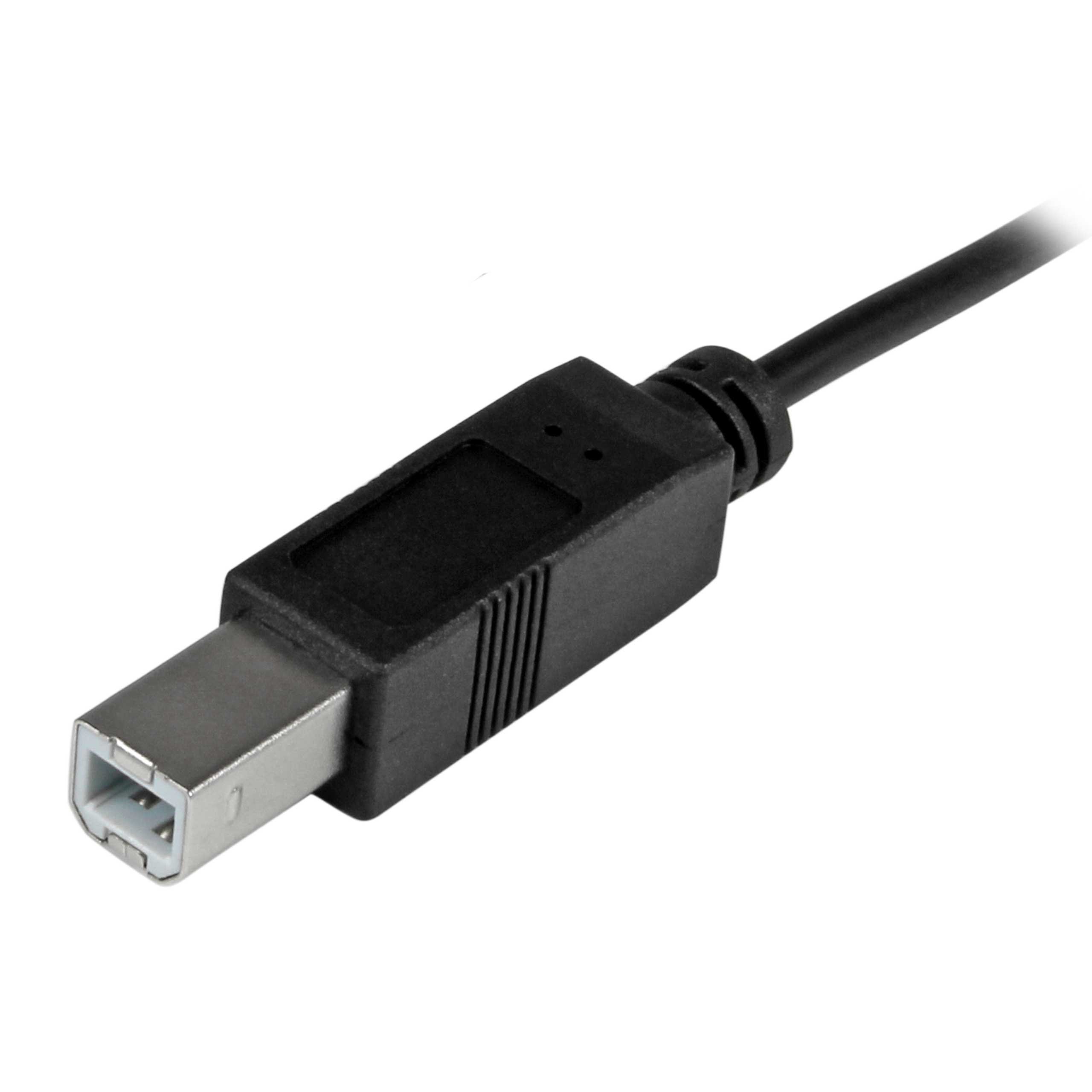 startech-com-usb2cb1m-c-ble-usb-c-vers-usb-b-1m-noir image 3