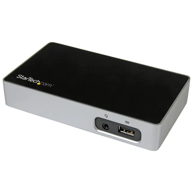 startech-com-usb3vdockd-station-d-accueil-usb-3-0-universelle-dvi-gbe image 1