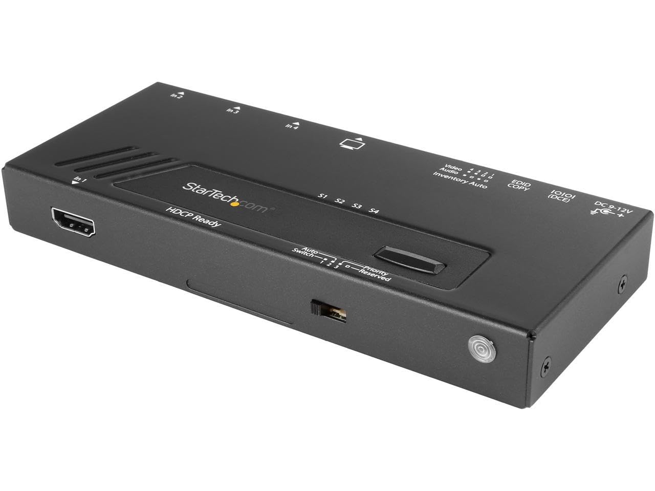 startech-com-vs421hd4ka-switch-hdmi-4-ports-4k-commutation-rapide-avec-s-rie image 1