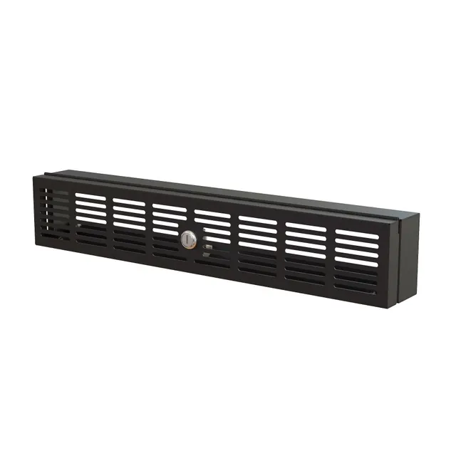 startech-com-couvercle-de-s-curit-charni-re-rack-19-2u-ventil-rkseclk2u image 1