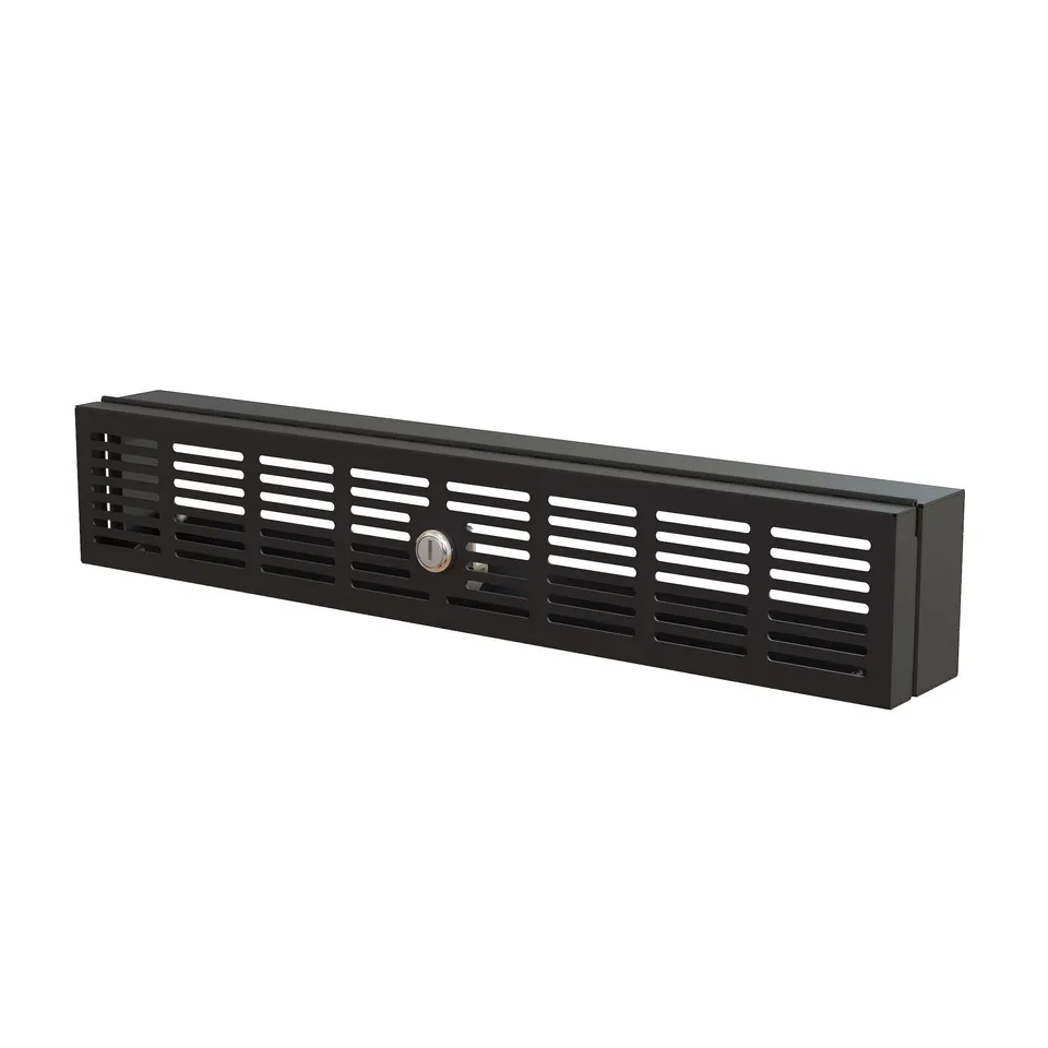 startech-com-couvercle-de-s-curit-charni-re-rack-19-2u-ventil-rkseclk2u image 1