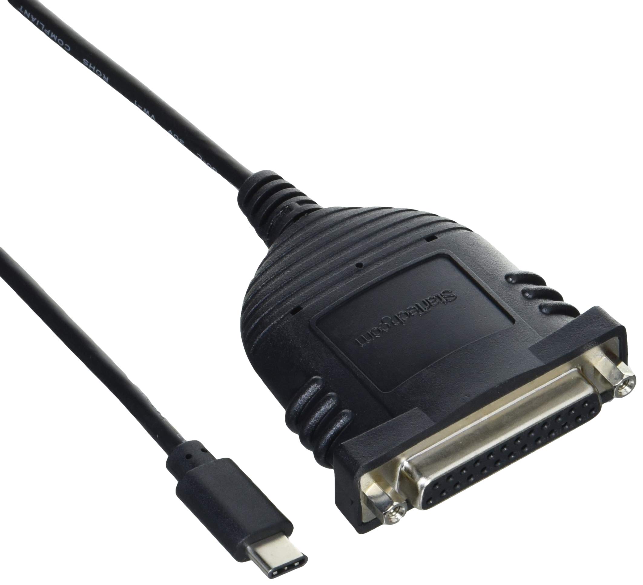 startech-com-pm1115xx-series-c-ble-adaptateur-usb-c-vers-parall-le-db25-femelle- image 1
