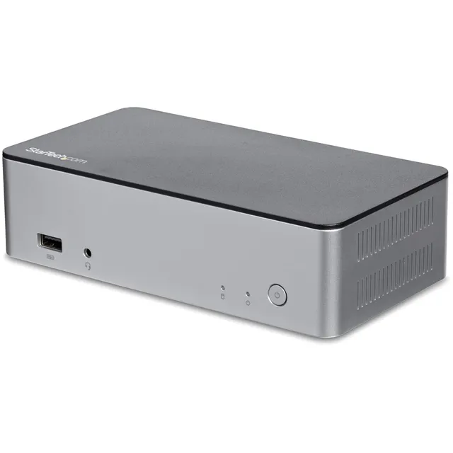 startech-com-mst30c2hdppd-station-d-accueil-usb-c-double-displayport-4k-baie-ssd image 1