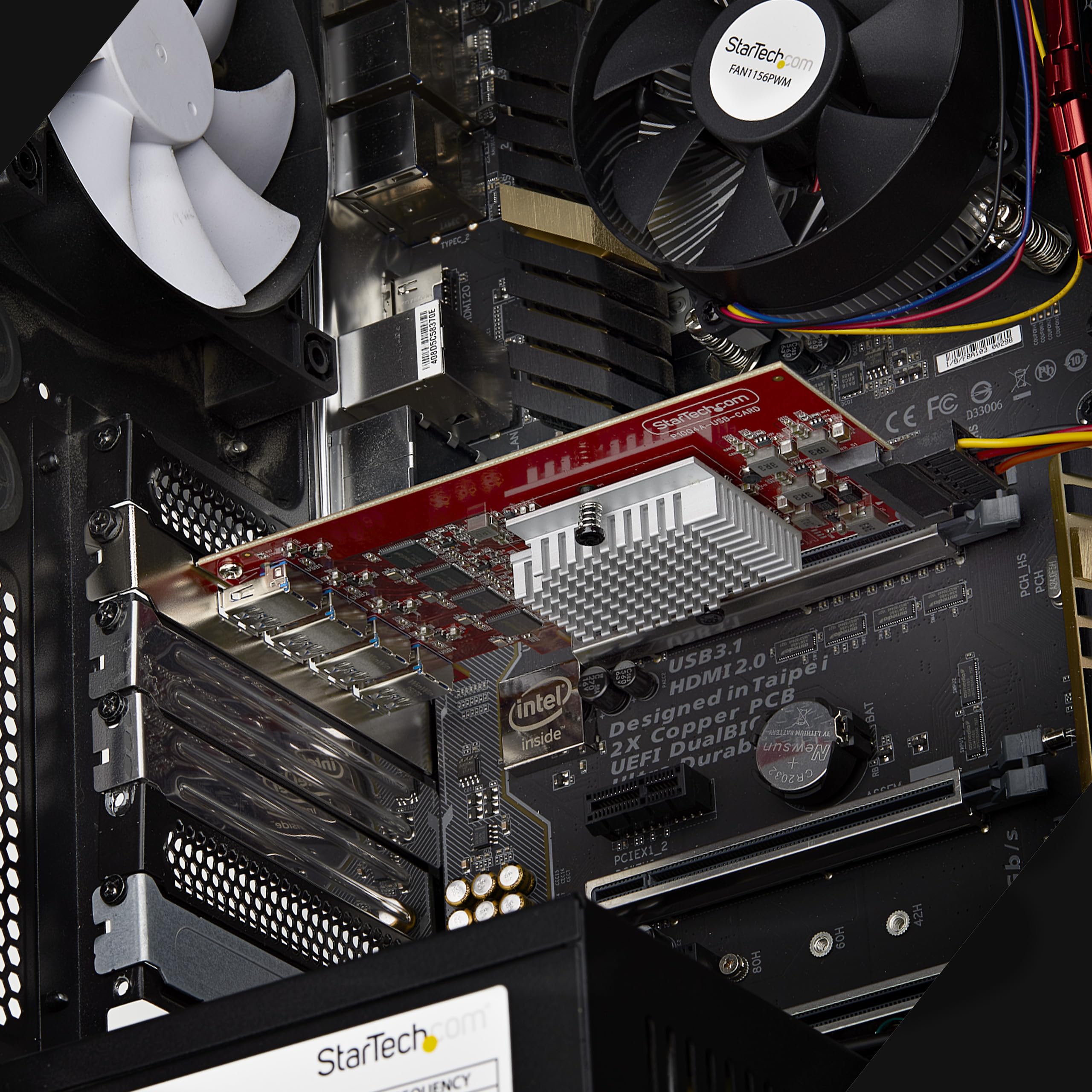 startech-com-p10q4a-usb-card-carte-pcie-usb-a-4-ports-10-gbps image 5