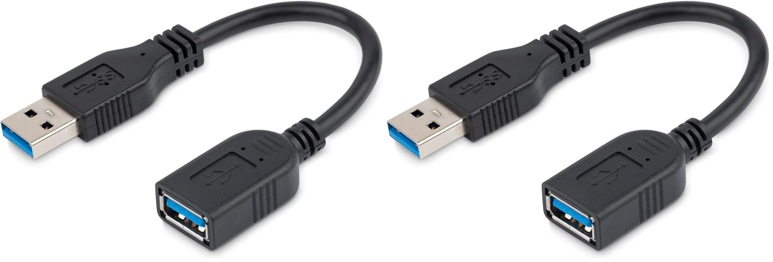 startech-com-rallonge-usb-3-0-5-gbps-15-2-cm-usb-a-m-f-noire-usb3ext6inbk image 5