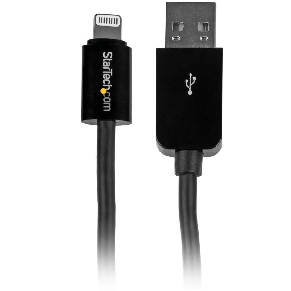 startech-com-pm1115xx-c-ble-usb-a-vers-lightning-3-m-m-m-noir-usblt3mb image 1