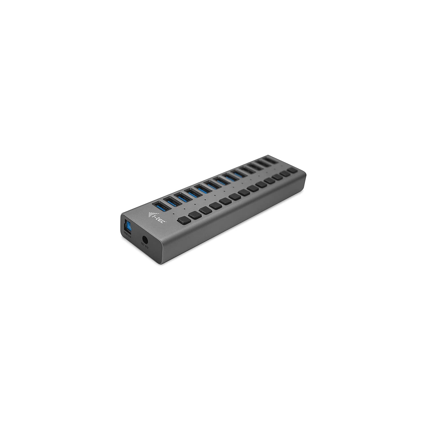 i-tec-hub-usb-3-0-aliment-7-ports-avec-interrupteurs-et-alimentation-36w image 2