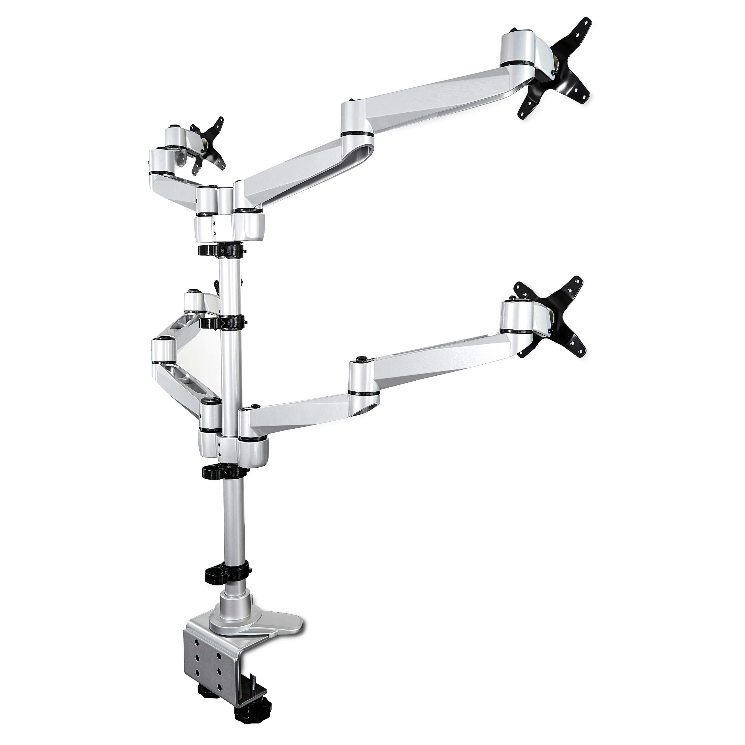 startech-com-armquadps-support-bras-4-crans-vesa-jusqu-30-argent image 2