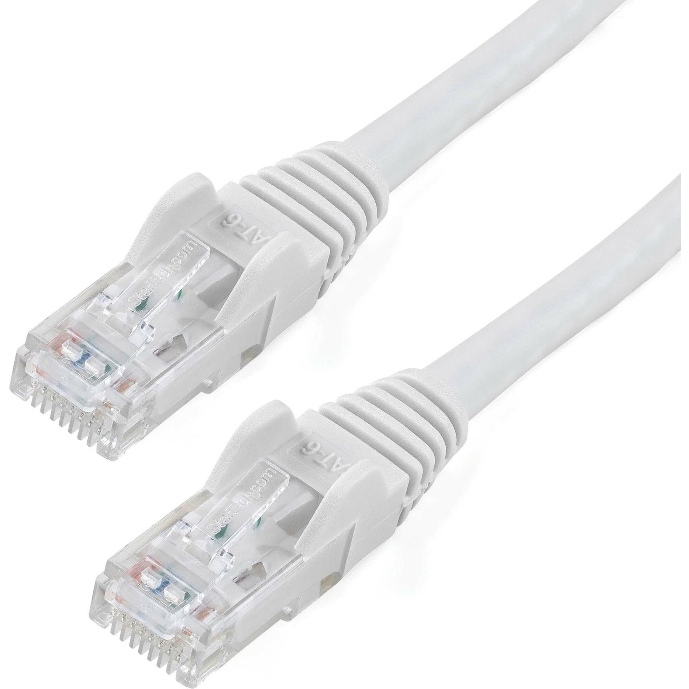 startech-com-c-ble-r-seau-utp-cat-6-blanc-3-m-anti-accroc image 1