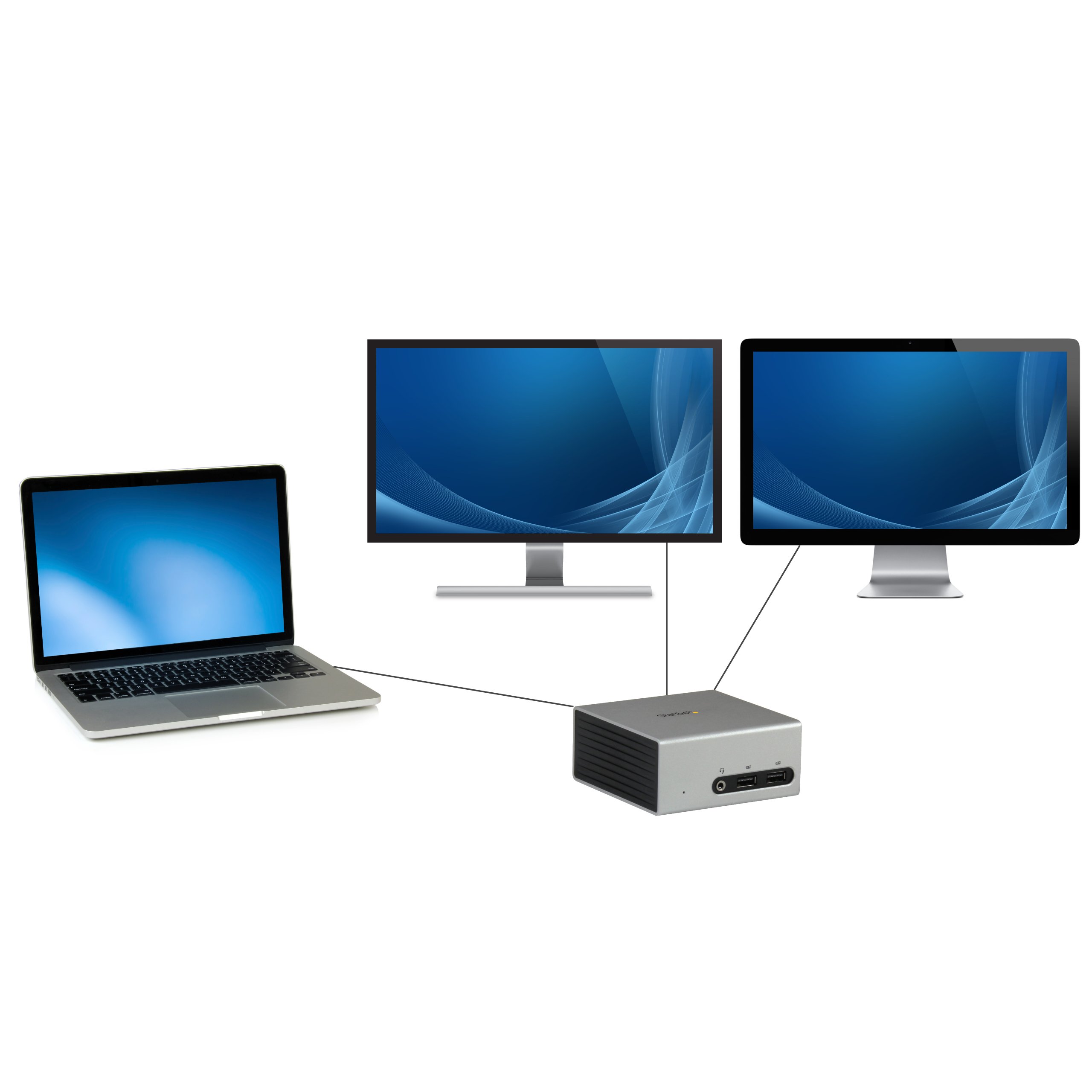 startech-com-usb3smdock4k-station-d-accueil-usb-3-0-double-hdmi-dvi-4k image 3