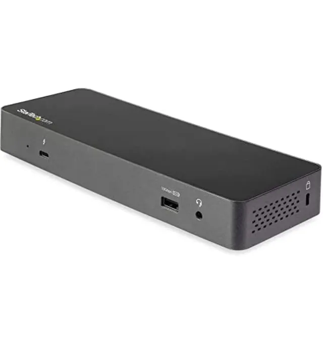startech-com-tb3cdk2dpue-station-d-accueil-thunderbolt-3-usb-c-double-4k-60hz-pd image 1