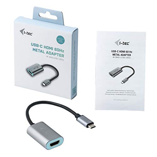 i-tec-adaptateur-usb-c-vers-hdmi-4k-60hz-m-tal-thunderbolt-3 image 6