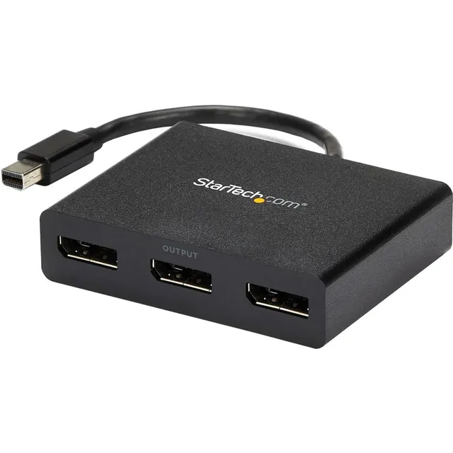 startech-com-mstmdp123dp-hub-mst-mini-displayport-vers-3x-displayport-double-4k image 1