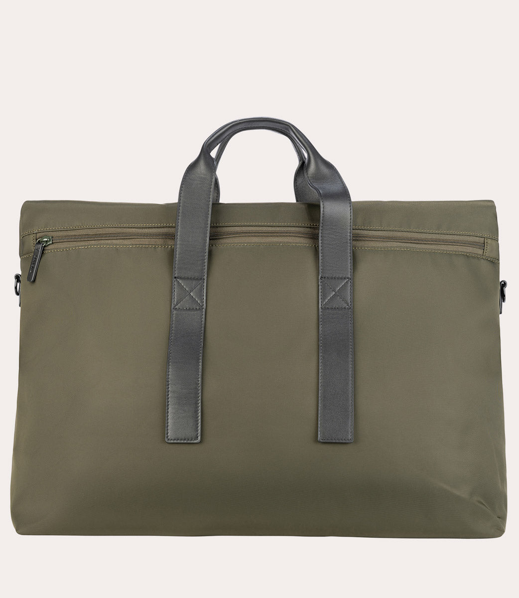 tucano-fold-weekender-bag-sac-de-voyage-nylon-recycl-et-cuir-15-6 image 4