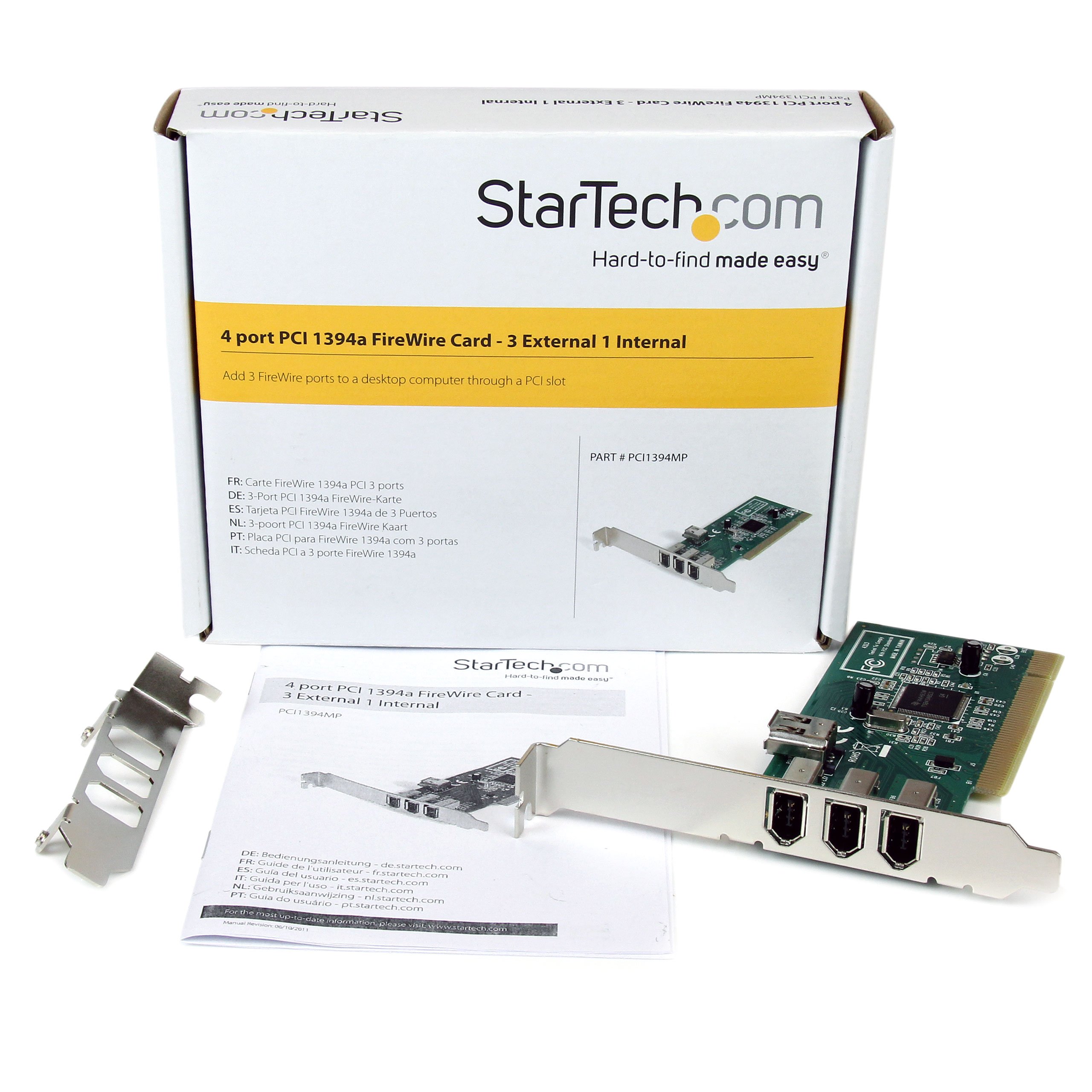 startech-com-pci1394mp-carte-pci-vers-4-ports-firewire-400 image 6