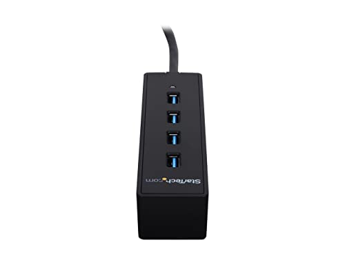 startech-com-hub-usb-3-0-4-ports-5gbps-avec-c-ble-int-gr-noir-st4300pbu3 image 8