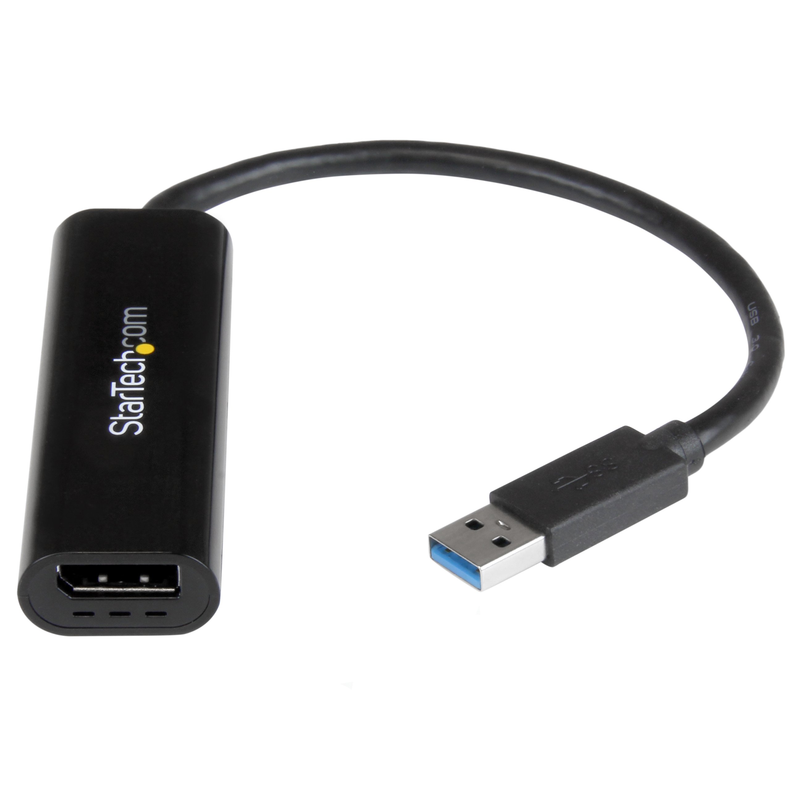 startech-com-adaptateur-vid-o-slim-usb-3-0-vers-displayport-2560x1600-1080p image 1