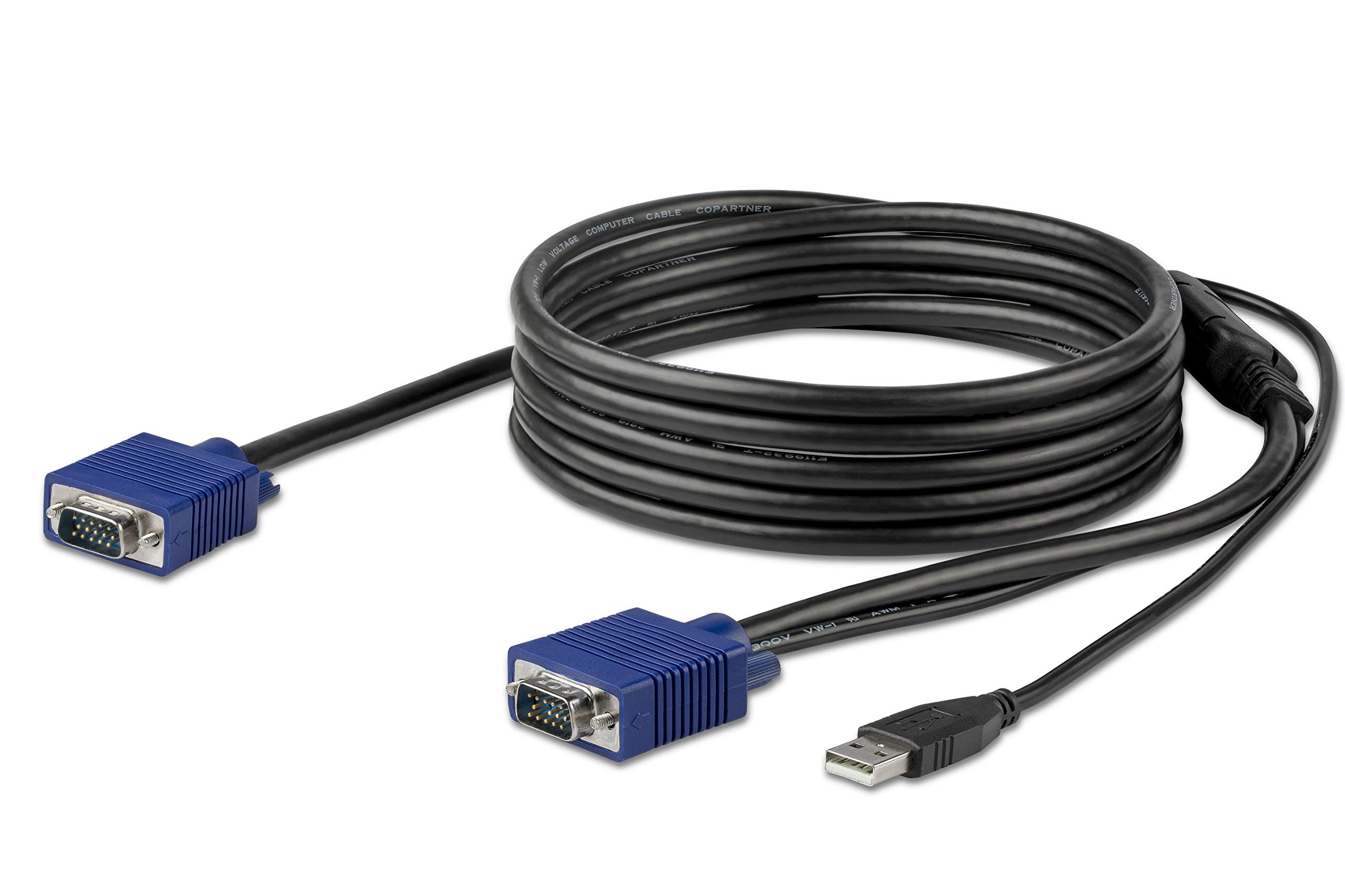 startech-com-rkconsuv10-c-ble-kvm-usb-vga-3-m-pour-console-rack image 4