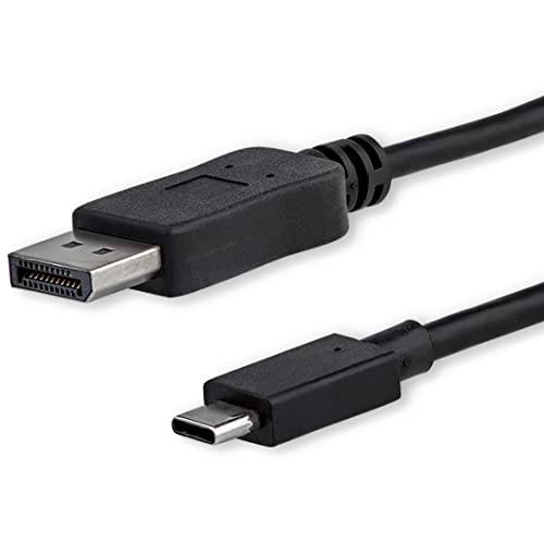 startech-com-c-ble-usb-c-vers-displayport-1-2-4k-60hz-1-m-noir image 8