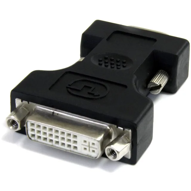 startech-com-dvivgafmbk-adaptateur-dvi-i-vers-vga-f-m-noir image 1