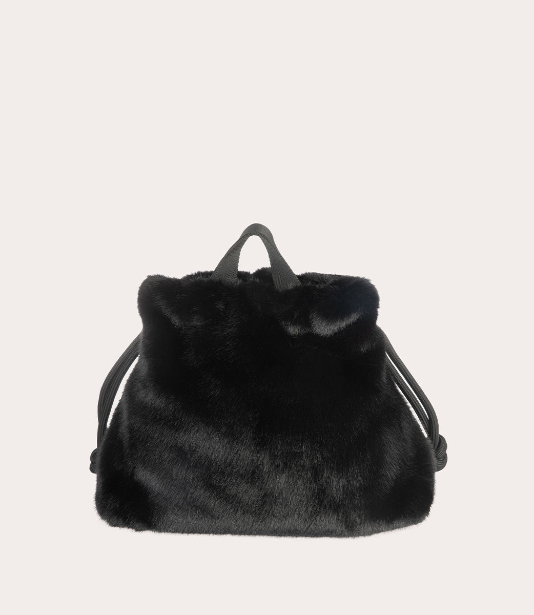 tucano-nina-fur-sac-beaut-fausse-fourrure-cordon-avec-bandouli-re image 3