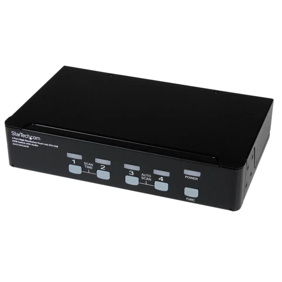 startech-com-sv431dviuahr-switch-kvm-4-ports-usb-dvi-dual-link-2560x1600 image 1