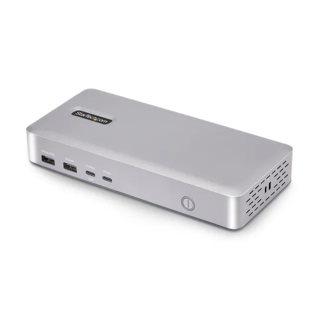 startech-com-dock-usb4-sans-pilote-double-hdmi-2-1-4k-120hz-8k-100w-pd-2-5-gbe image 1