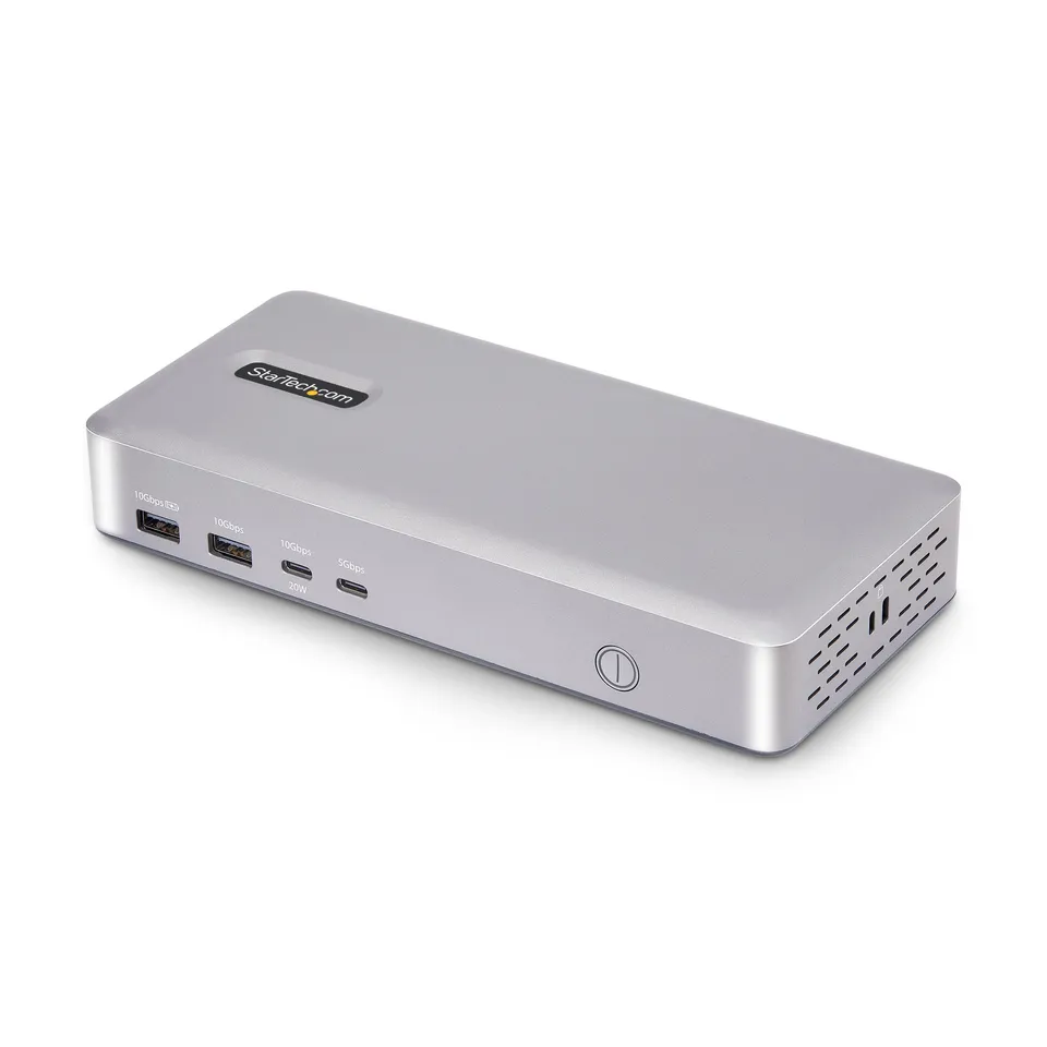 startech-com-dock-usb4-sans-pilote-double-hdmi-2-1-4k-120hz-8k-100w-pd-2-5-gbe image 1