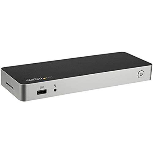 startech-com-dock-usb-c-double-hdmi-displayport-4k-60w-sd-gbe image 2