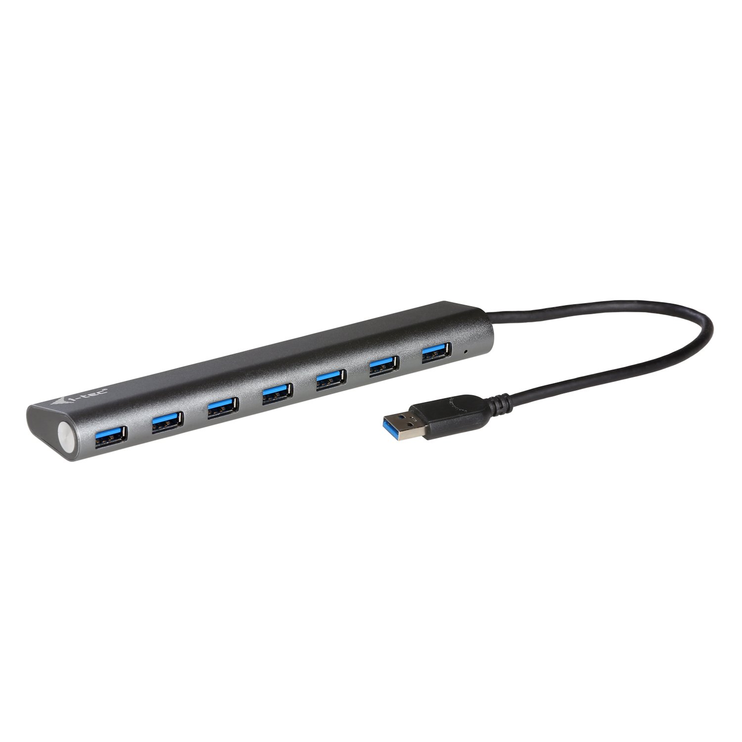 i-tec-u3hub778-hub-usb-3-0-7-ports-m-tal-avec-chargeur-secteur image 2