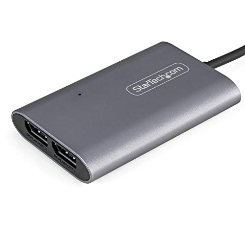 startech-com-adaptateur-thunderbolt-vers-double-displayport-1-4-4k-60hz-hdr image 7