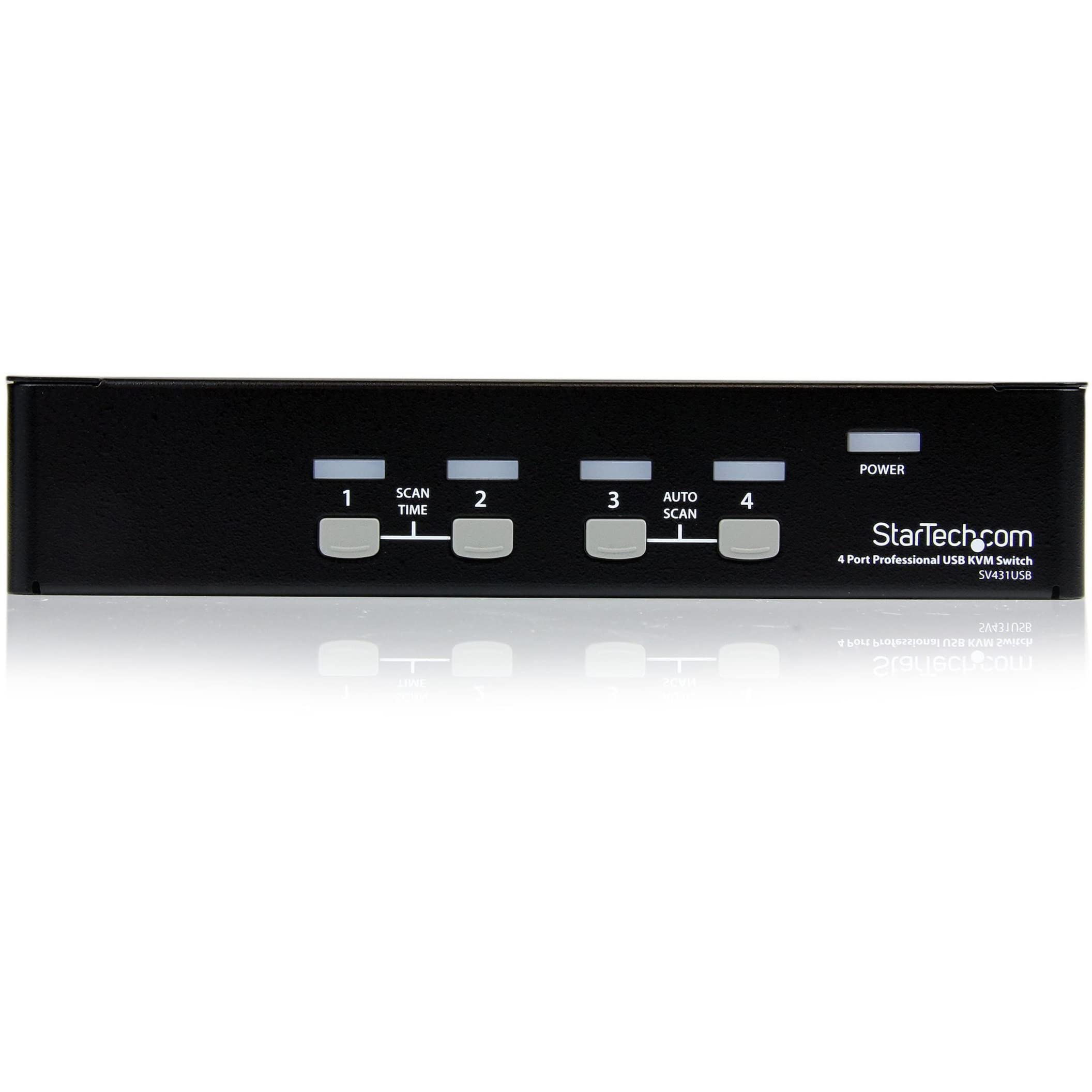 startech-com-switch-kvm-usb-vga-4-ports-1920x1440-hub-rack-1u-sv431usb image 2