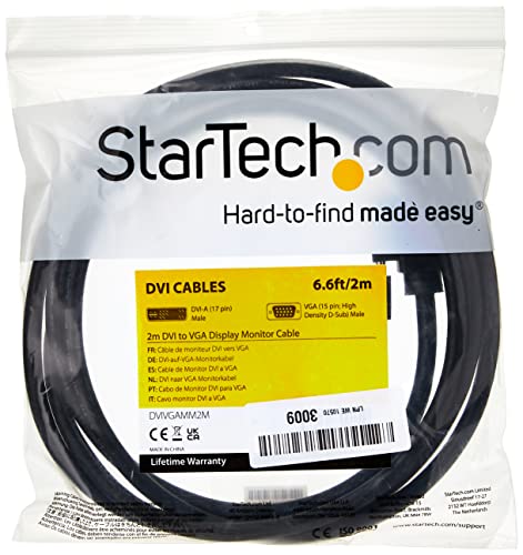 startech-com-dvivgamm2m-c-ble-cran-dvi-a-vers-vga-hd15-m-m-2m image 5
