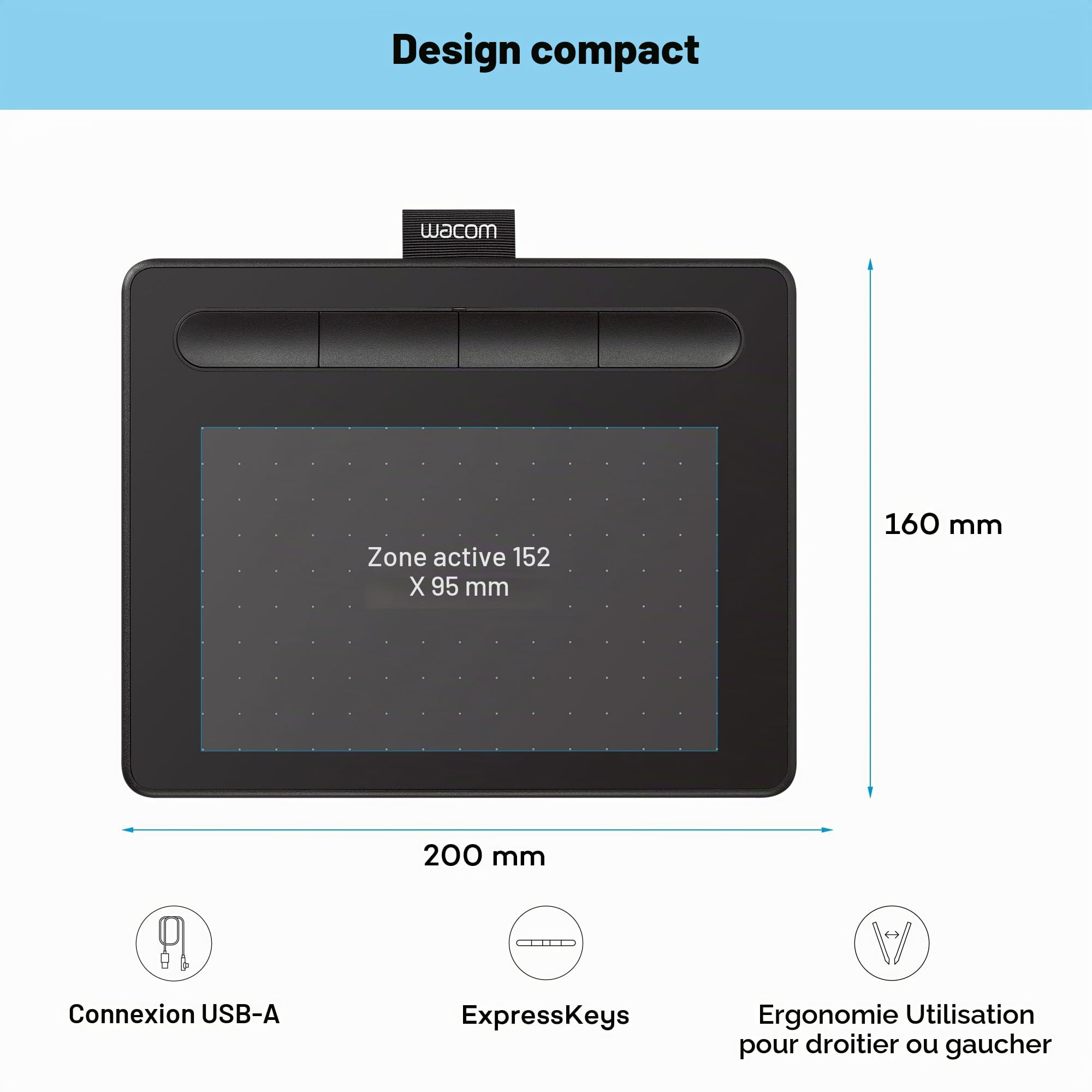 wacom-intuos-small-ctl-4100k-n-tablette-graphique-stylet-noir image 6