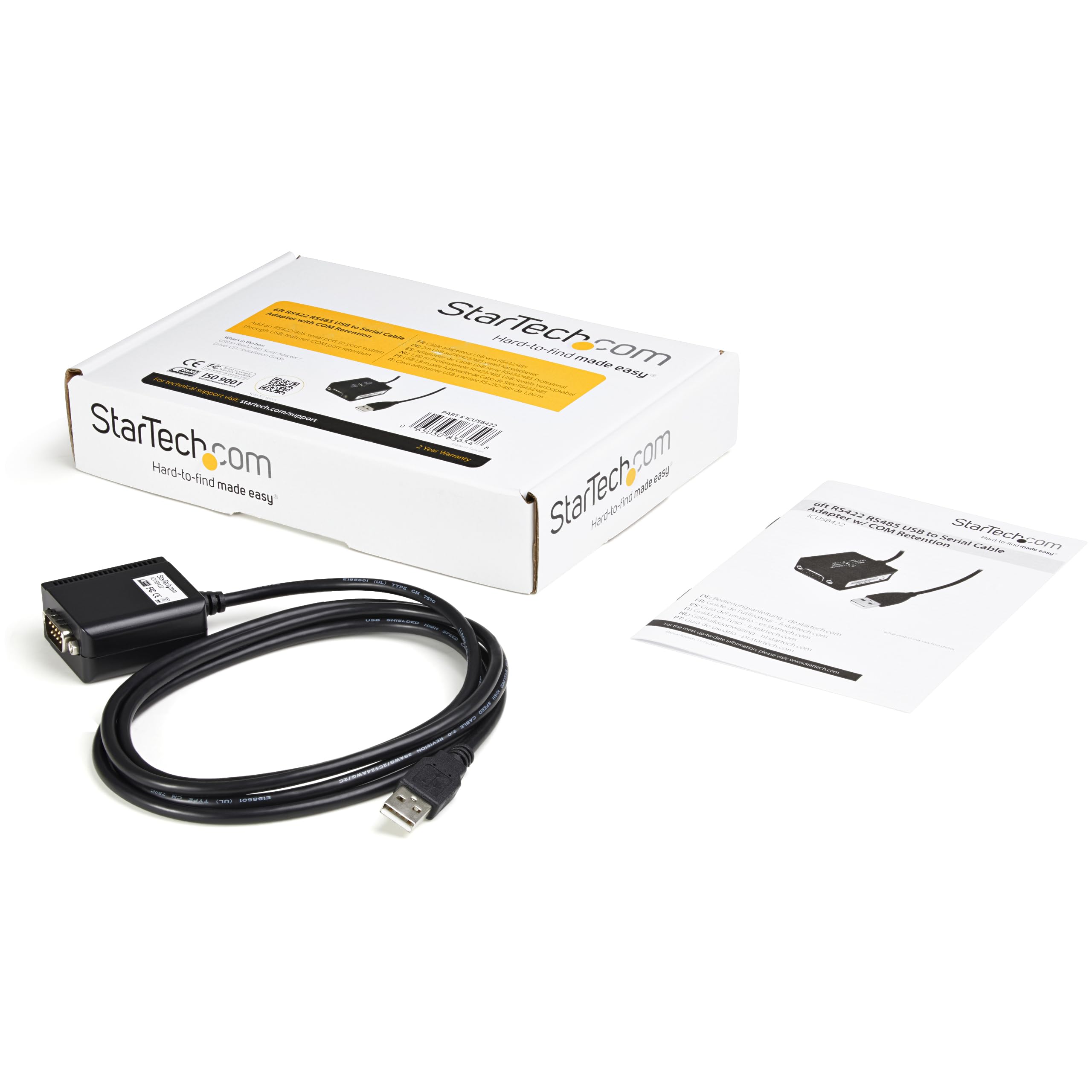 startech-com-icusb422-c-ble-adaptateur-usb-vers-rs422-485-1-80-m image 6
