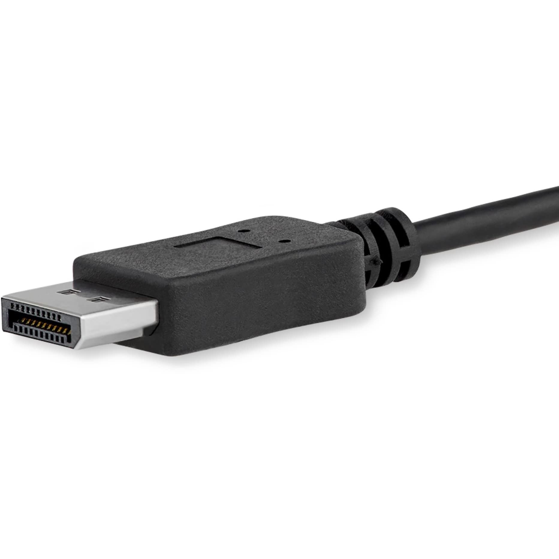 startech-com-c-ble-usb-c-vers-displayport-1-2-4k-60hz-1-m-noir image 2