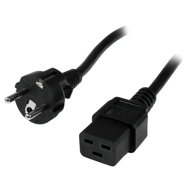 startech-com-pxteuc192m-cordon-d-alimentation-pc-2m-eu-schuko-vers-c19-16a image 1