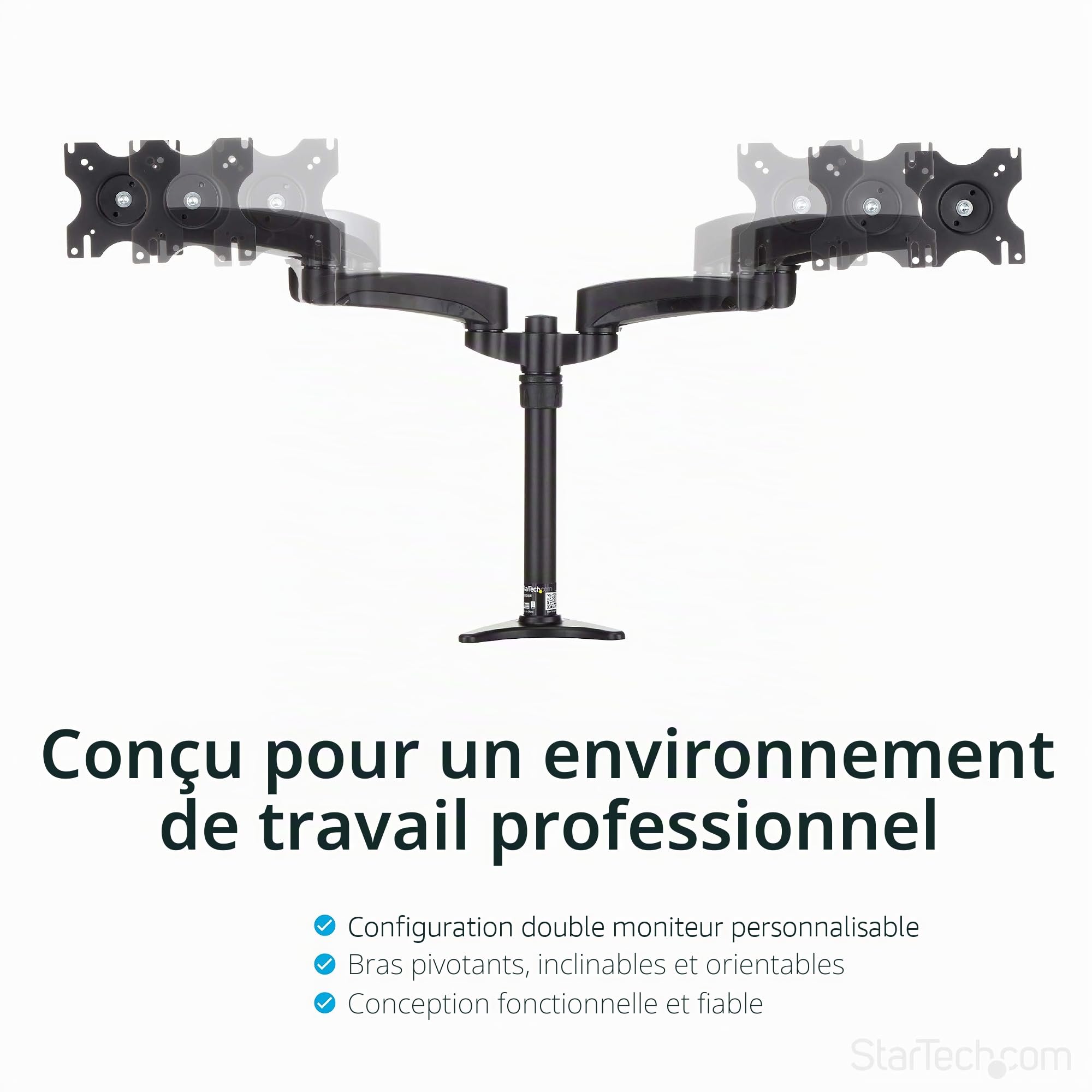 startech-com-armdual-support-bureau-double-bras-articul-2-crans-24-noir image 3