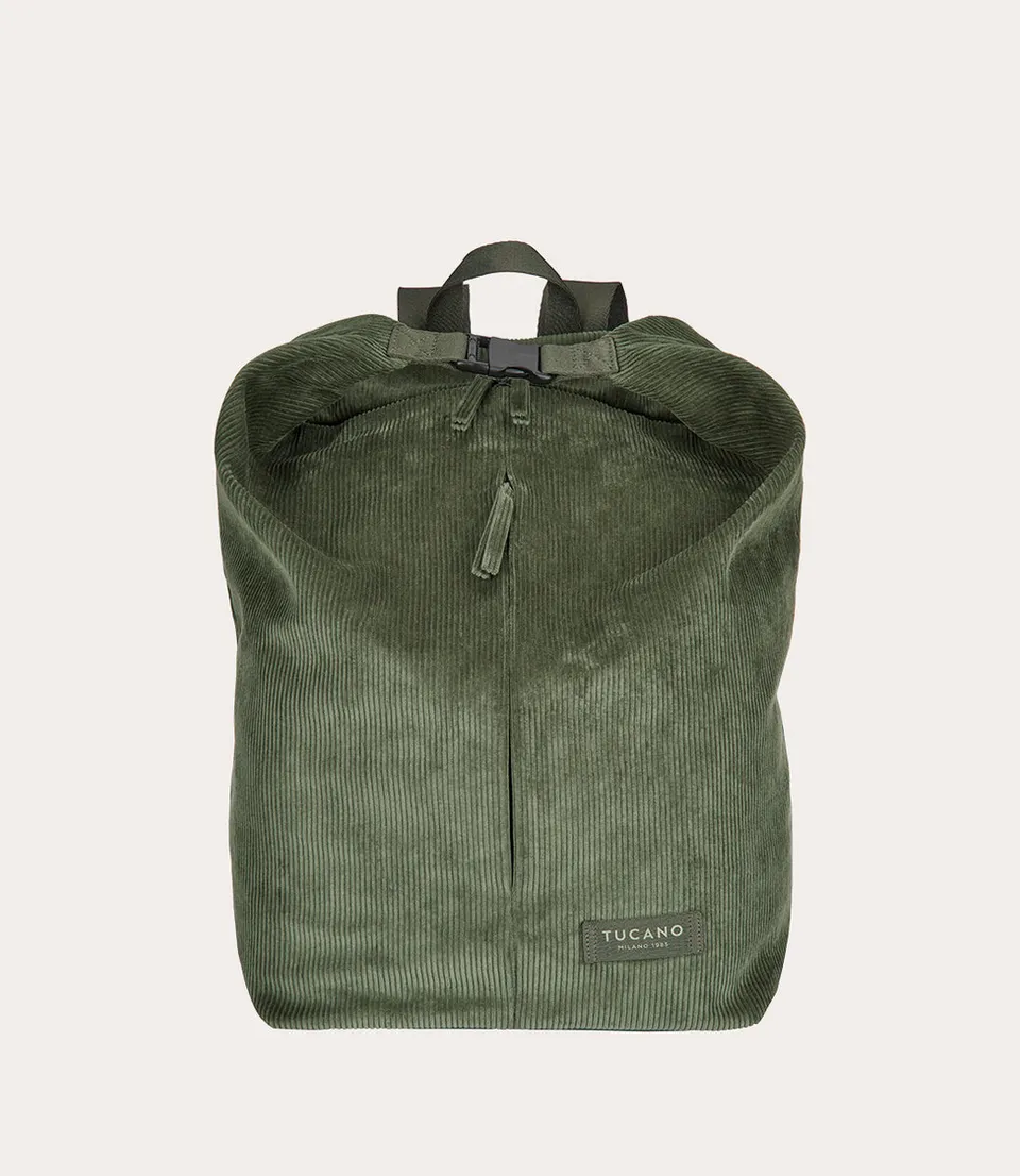 tucano-carry-corduroy-backpack-sac-dos-velours image 1