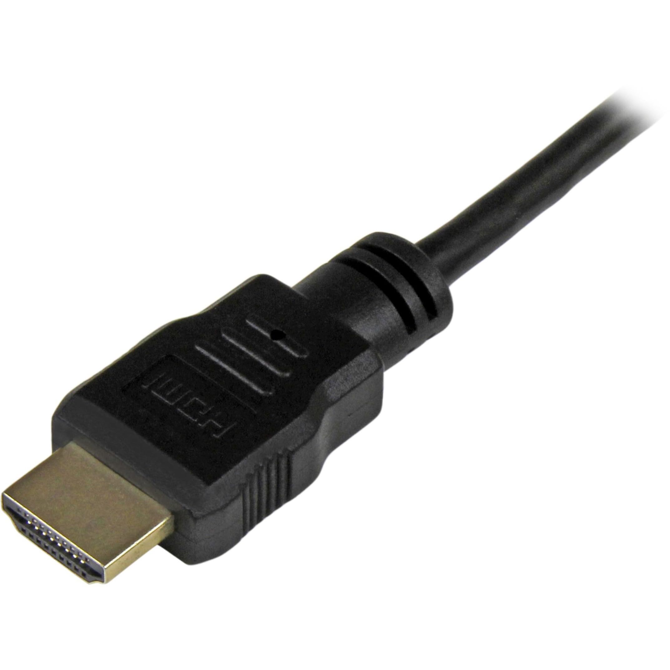 startech-com-hdmiacmm1-c-ble-hdmi-vers-hdmi-mini-0-3-m-m-m image 4