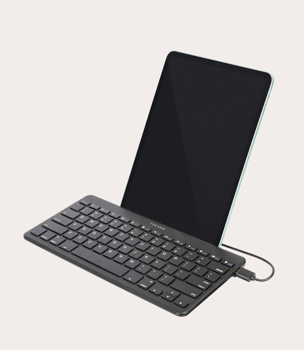 tucano-clavier-filaire-tablette-avec-support-usb-type-c-et-micro-usb image 7