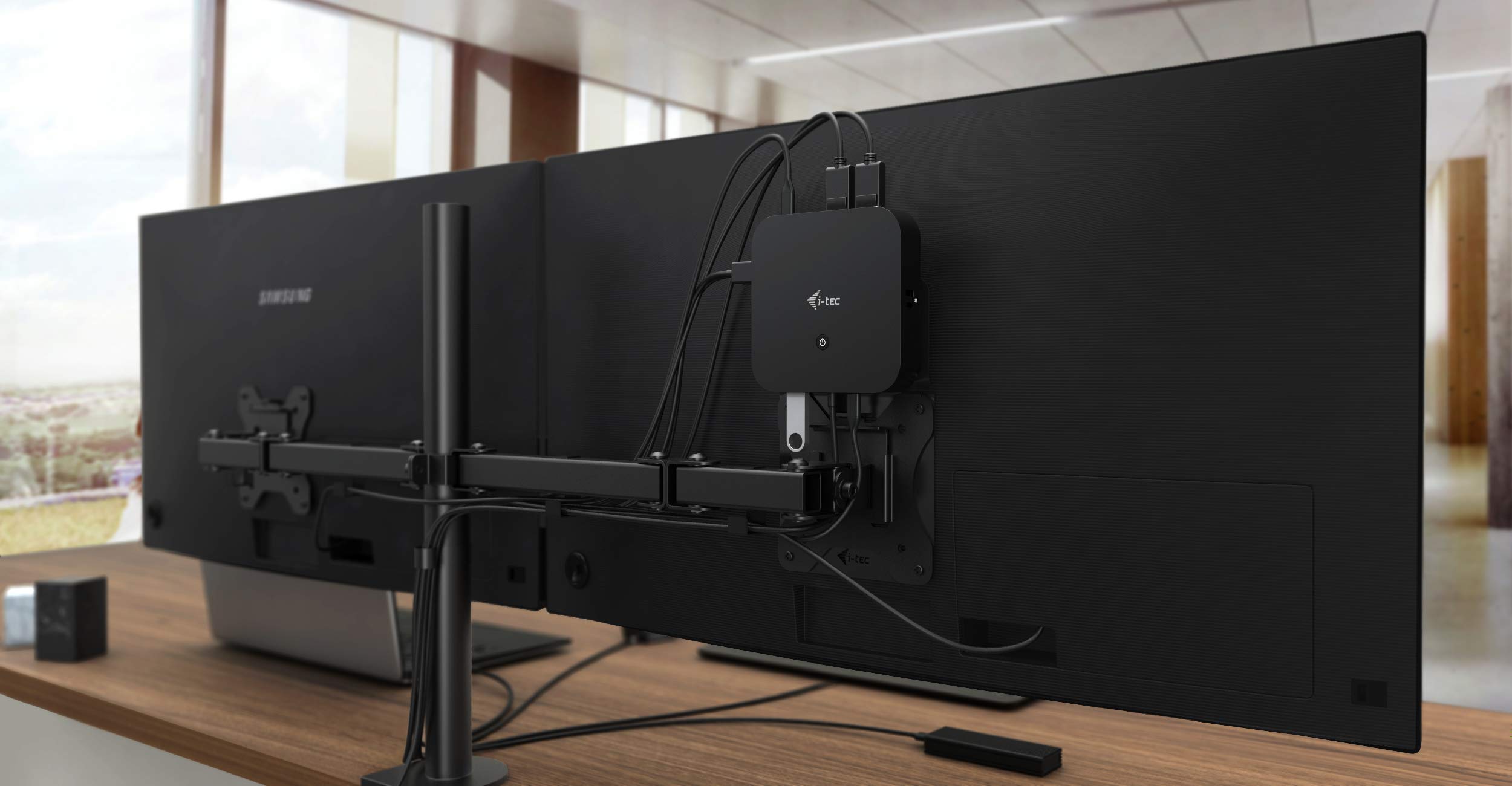 i-tec-station-d-accueil-usb-c-2x-4k-2x-displayport-usb-c-5x-usb-gigabit-ethernet image 8