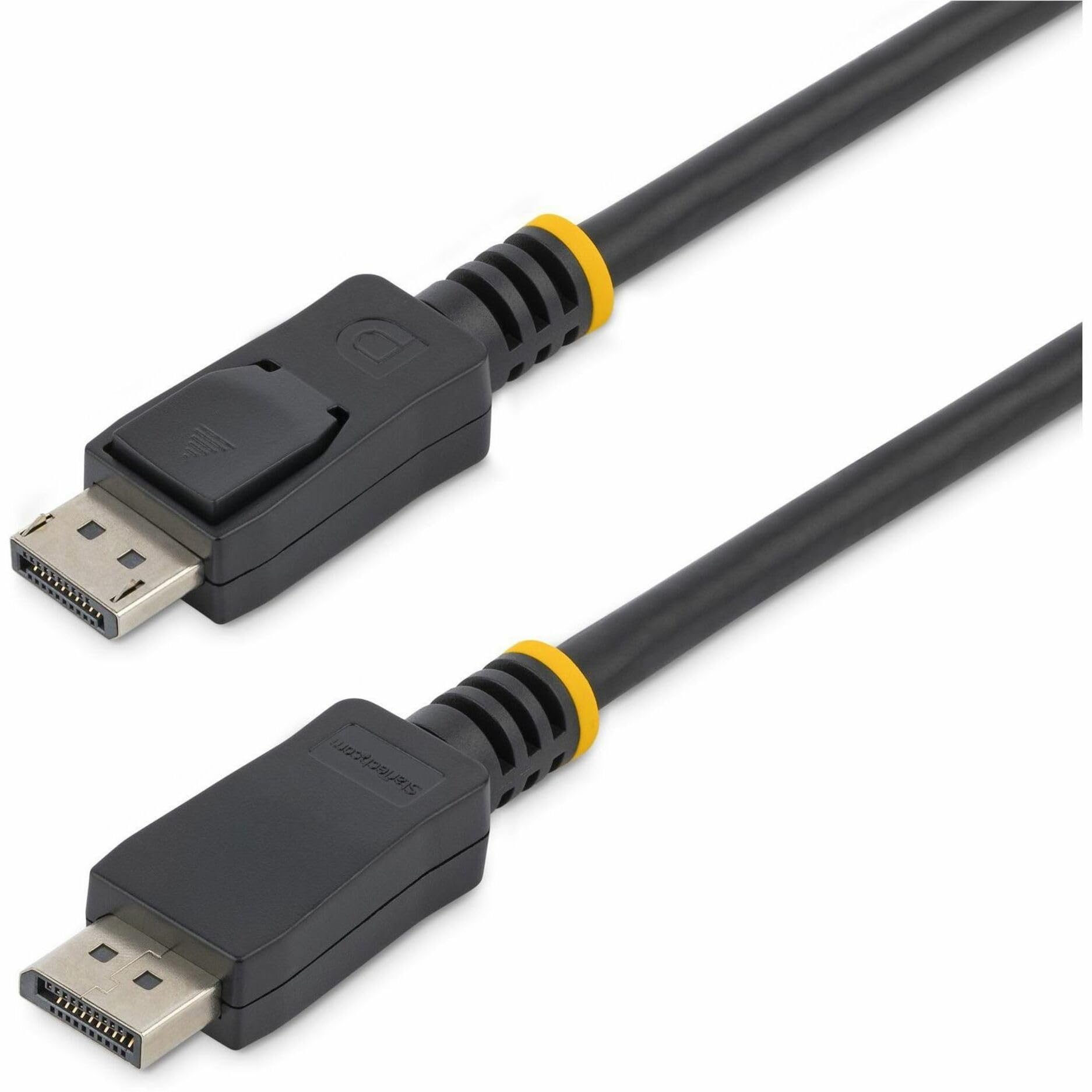startech-com-displ50cm-c-ble-displayport-1-2-50-cm-4kx2k-noir image 1