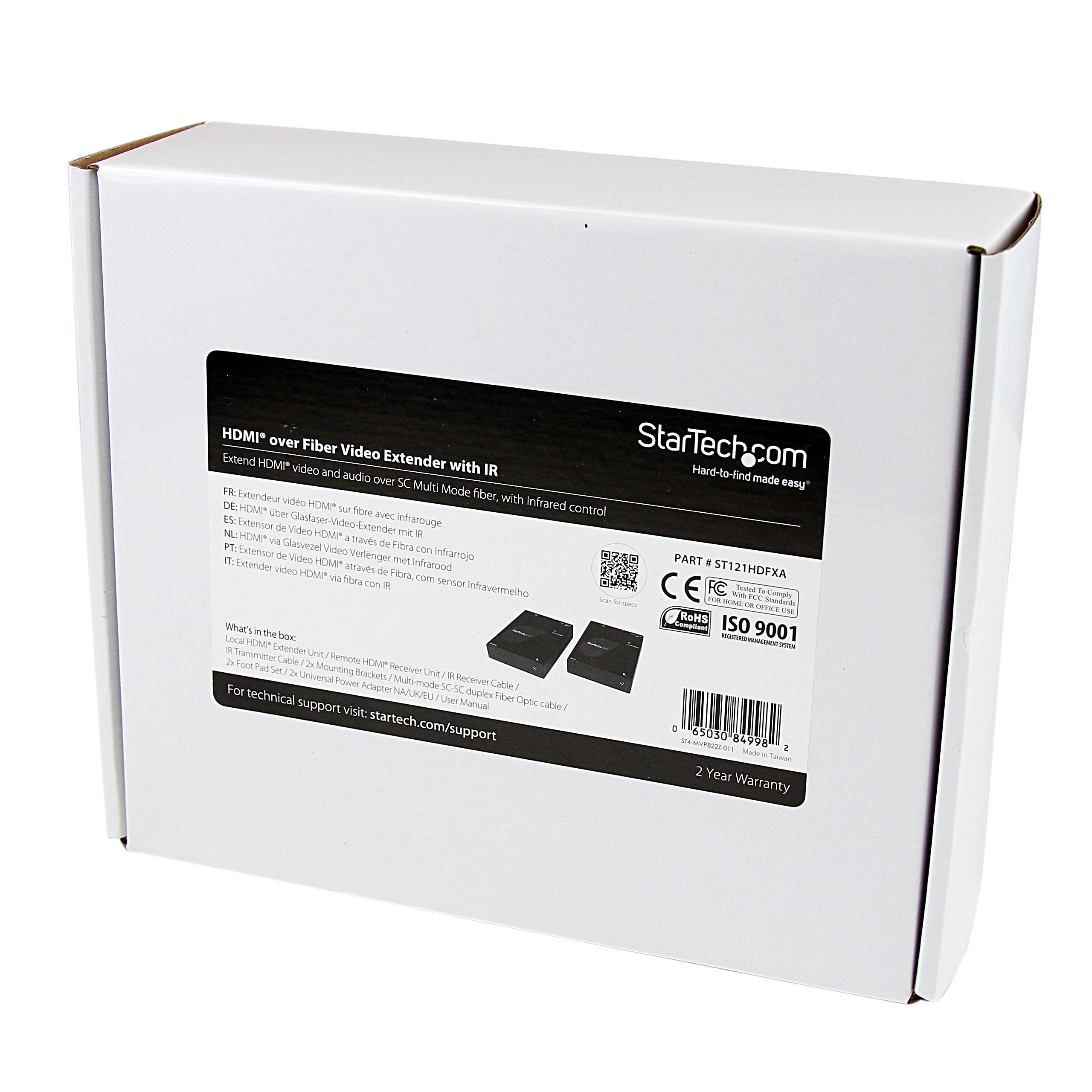 startech-com-pm1115xx-extendeur-hdmi-sur-fibre-sc-800-m-ir-1080p image 6