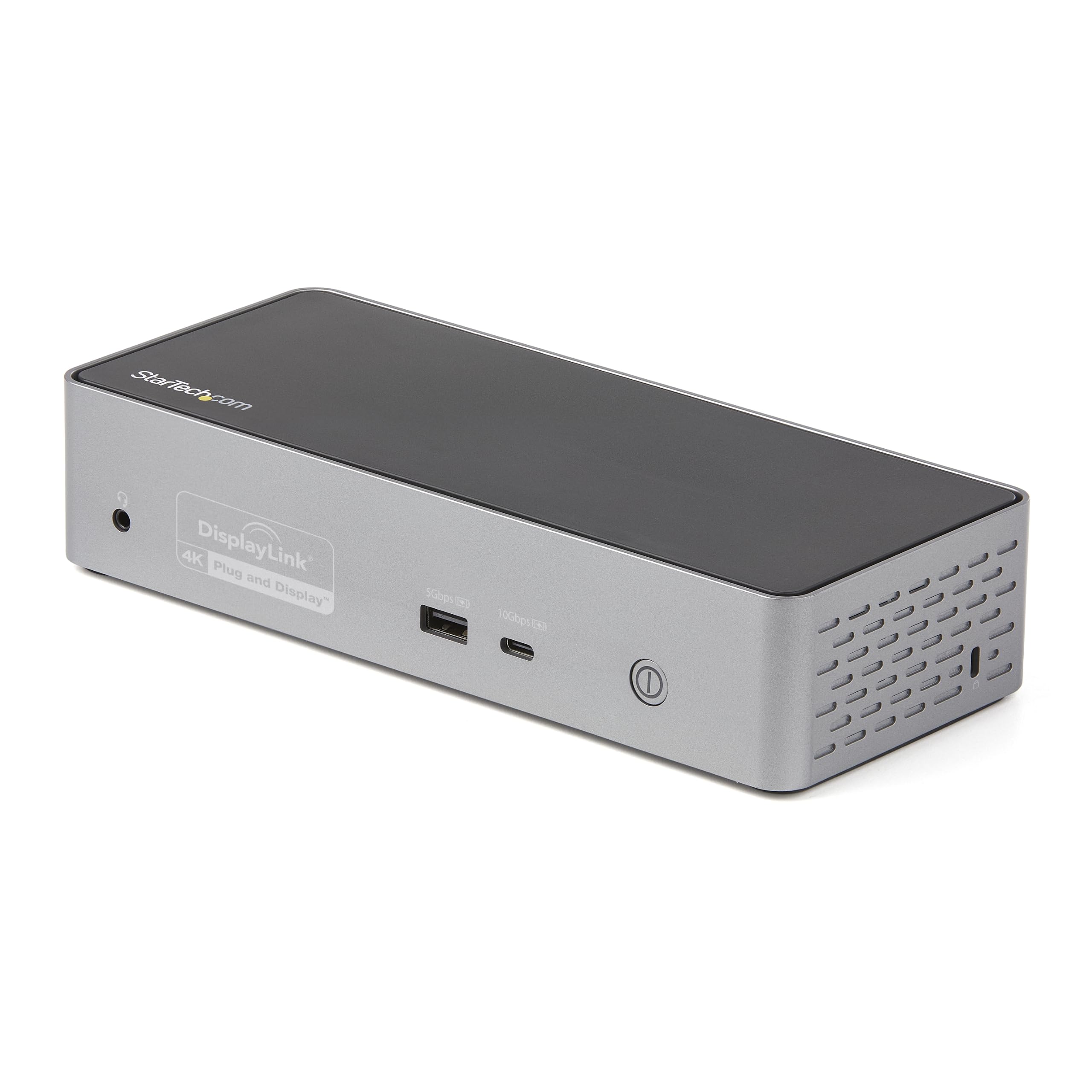 startech-com-dock-usb-c-quadruple-4k-60hz-displaylink-100w-gbe-pour-macbook-m1-m image 1