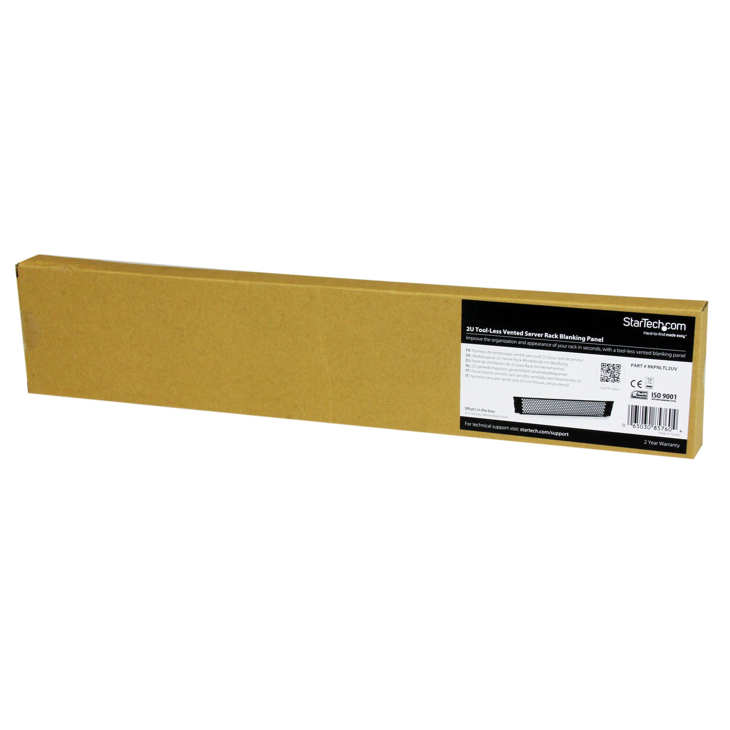 startech-com-rkpnltl2uv-panneau-d-obturation-ventil-2u-19-sans-outil image 4