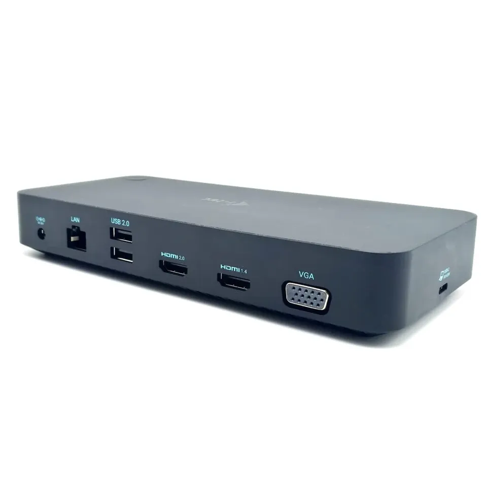 i-tec-station-d-accueil-usb-3-0-usb-c-thunderbolt-triple-cran-4k-60hz-pd-65w-sol image 1
