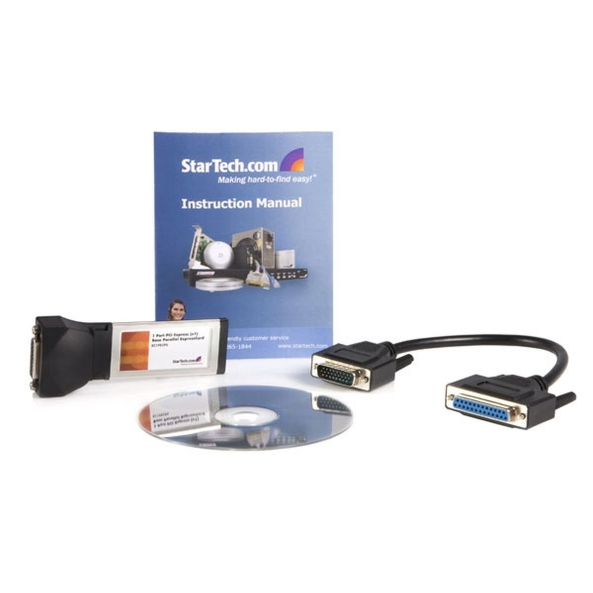 startech-com-ec1pecps-carte-expresscard-34-vers-port-parall-le-ieee-1284-db-25 image 2