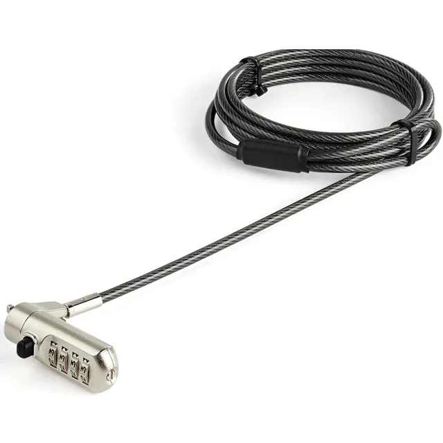 startech-com-c-ble-antivol-pc-portable-2-m-nano-slot-combinaison-c-ble-de-s-curi image 1